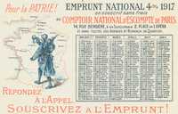  1914-1918 1917 Pour la patrie emprunt national For the fatherland national loan.jpg 